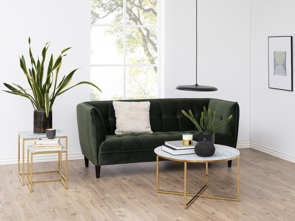 Dohányzóasztal Norsica Sevodeo 117 (Fehér márvány)