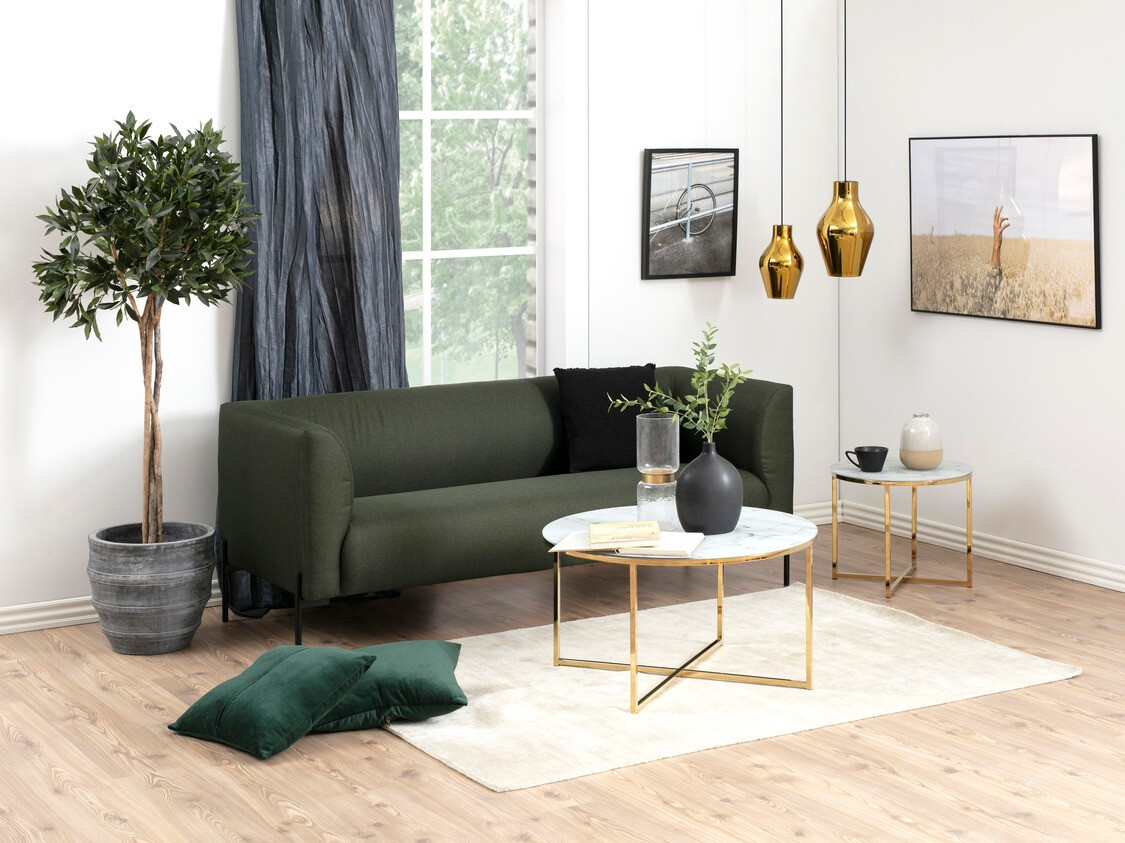 Dohányzóasztal Norsica Sevodeo 117 (Fehér márvány)