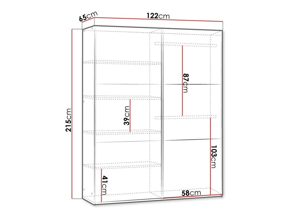 Gardróbszekrény Honolulu 229