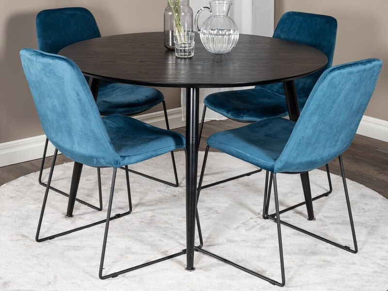 Asztal Dallas 104 (Fekete)