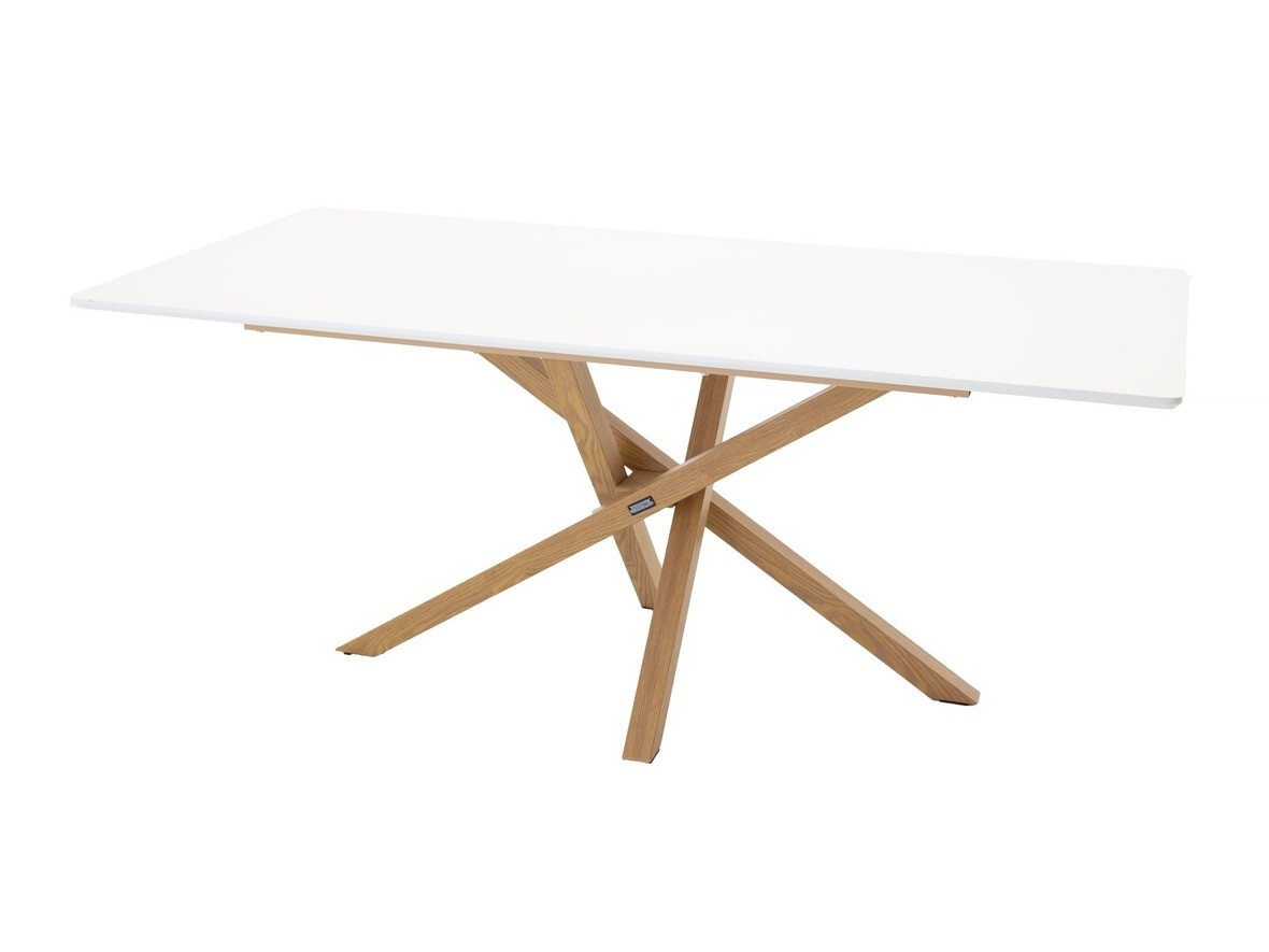 Asztal Dallas 193 (Fehér + tölgy)