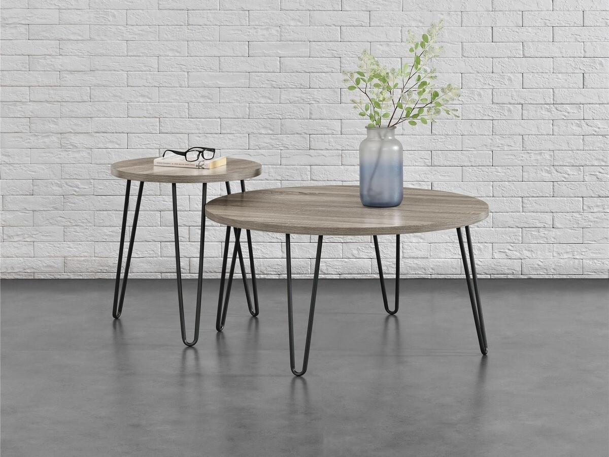 Kisasztal Nutive 105 (Világos tölgy)