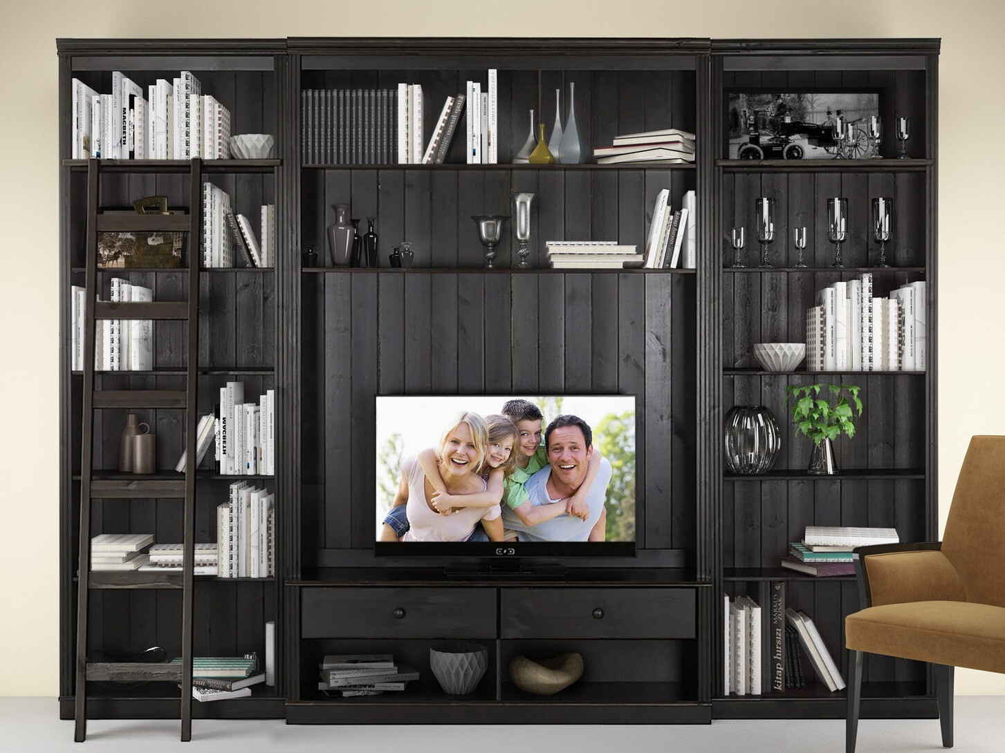 Nappali szett Saltoro 108 (Sötét barna)