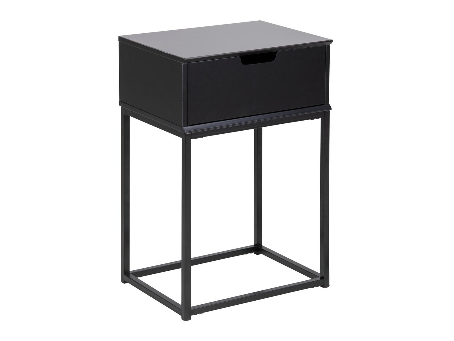 Éjjeliszekrény Norsica 106 (Fekete)