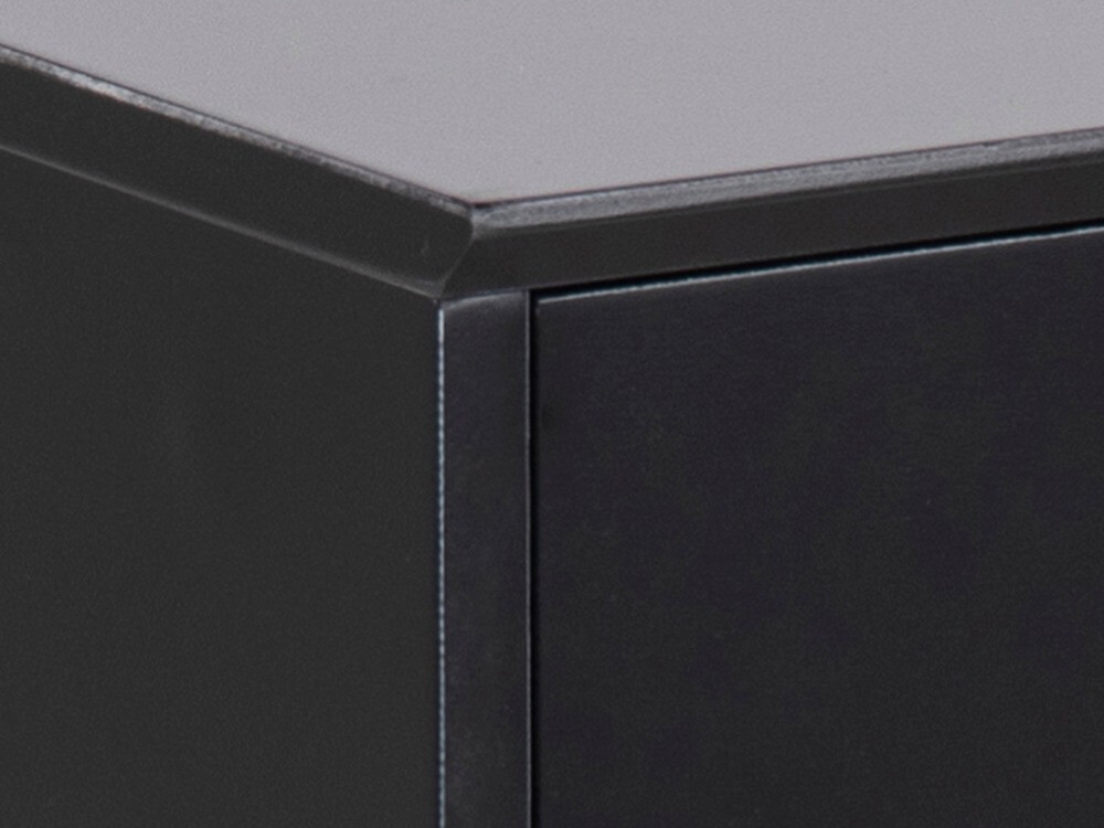 Éjjeliszekrény Norsica 106 (Fekete)