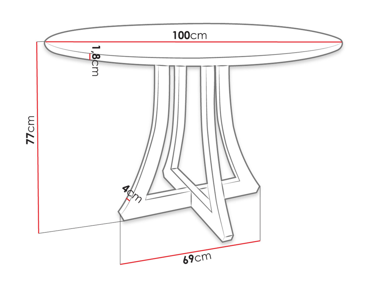 Étkezőgarnitúra Racine 126 (Fényes fekete + Fényes fehér)