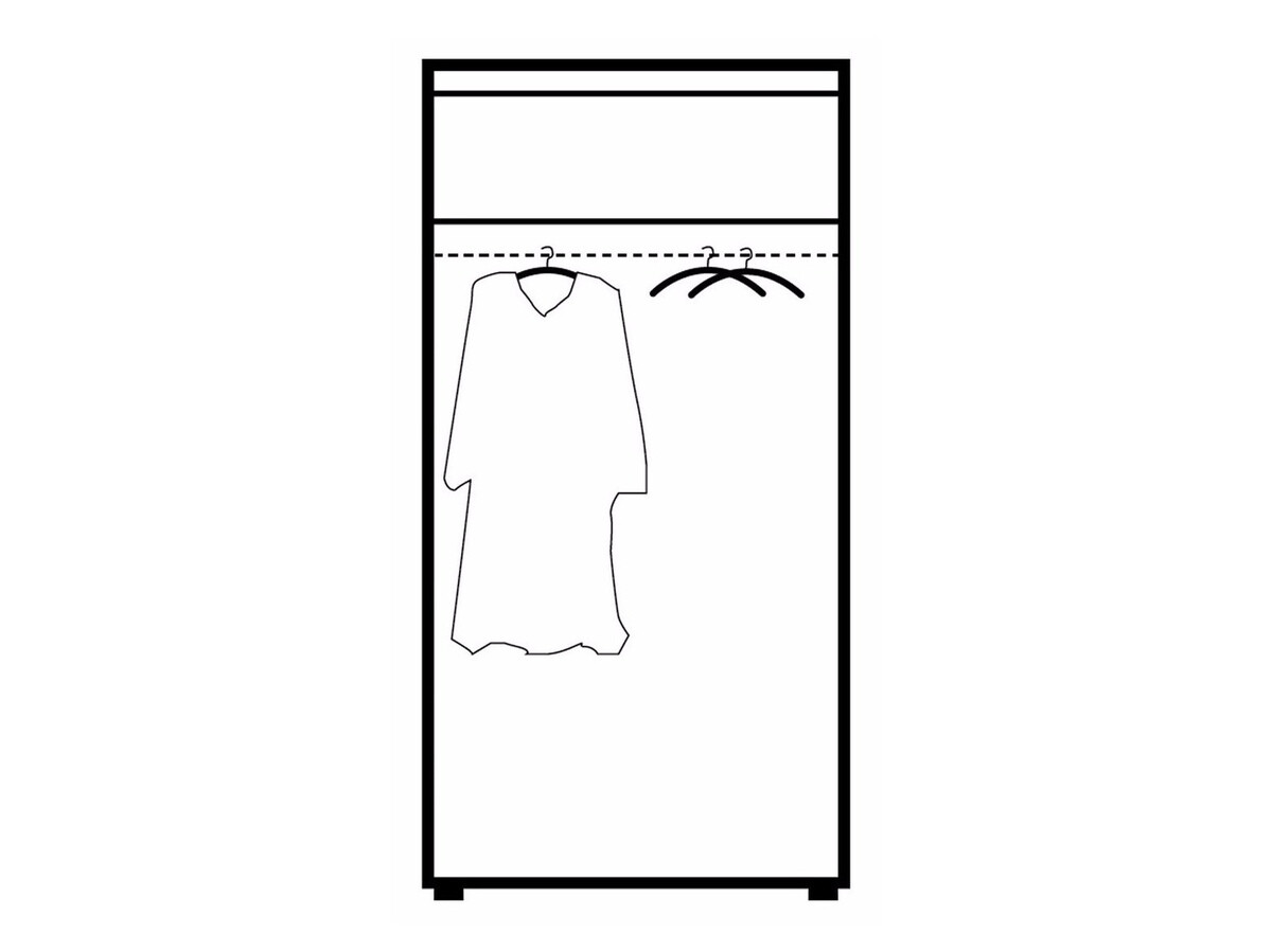 Gardróbszekrény Cormiru 111 (Szilva + Grafit)