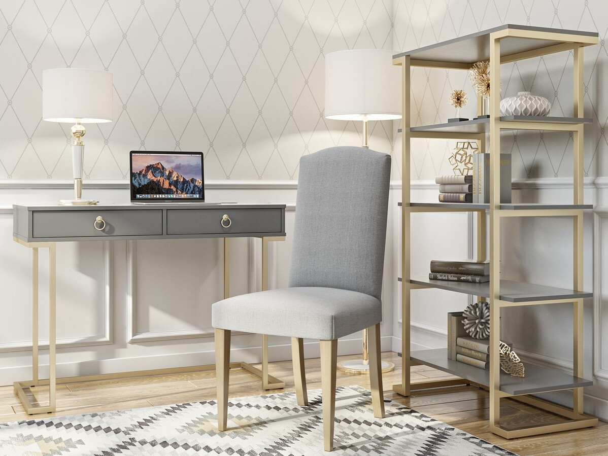 Könyvespolc CosmoLiving by Cosmopolitan Fersale 101 (Grafit)