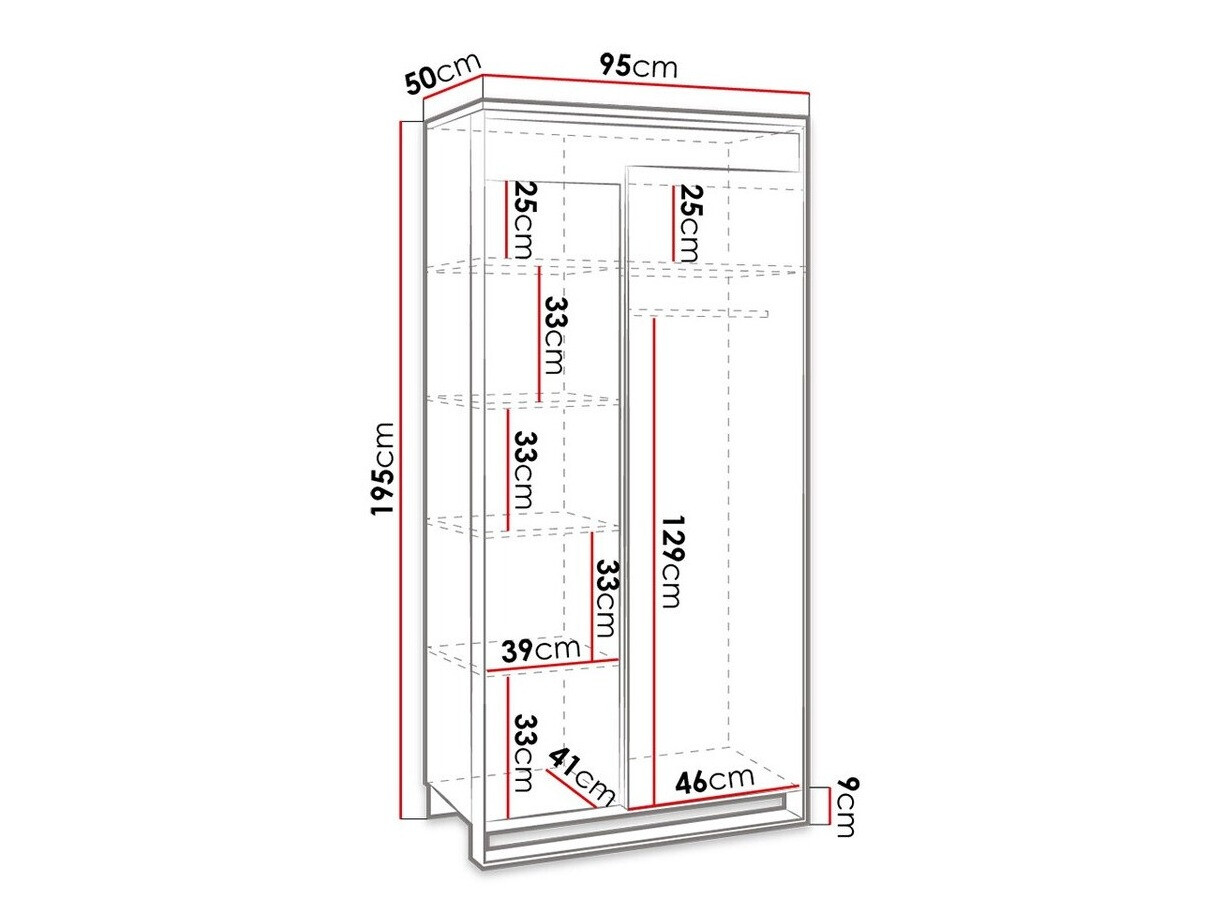 Gardróbszekrény Luliru 126