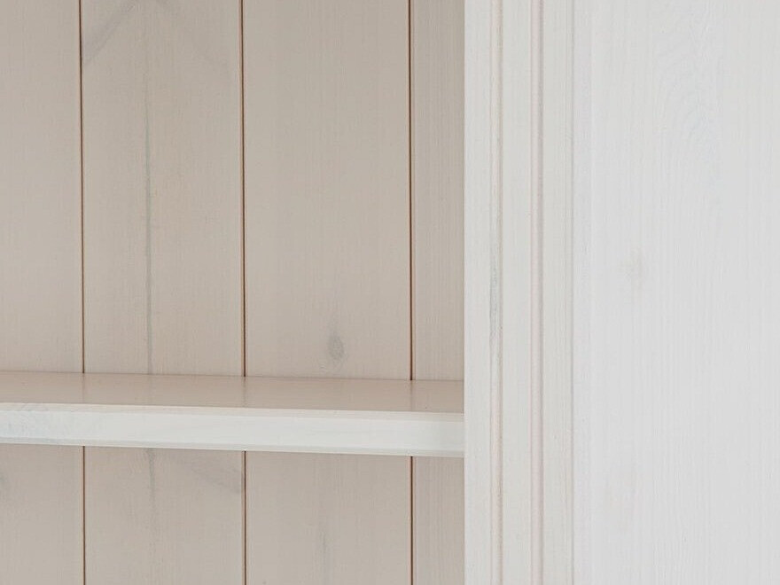 Könyvespolc Saltoro 103 (Fehér)