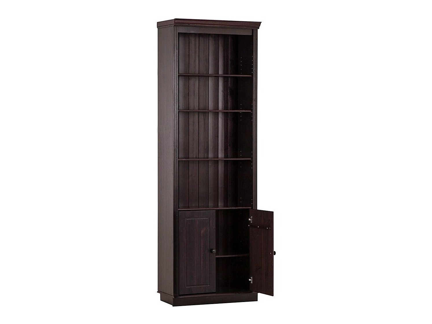 Könyvespolc Saltoro 103 (Sötét barna)