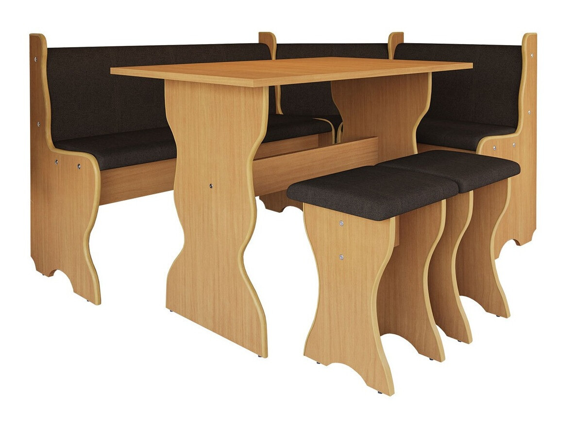 Sarok étkező garnitúra Reading 100 (Bükkfa + Alfa 09)