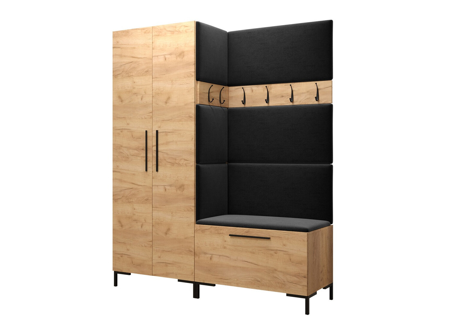 Előszoba garnitúra Tivsoa 100 (Craft tölgy)