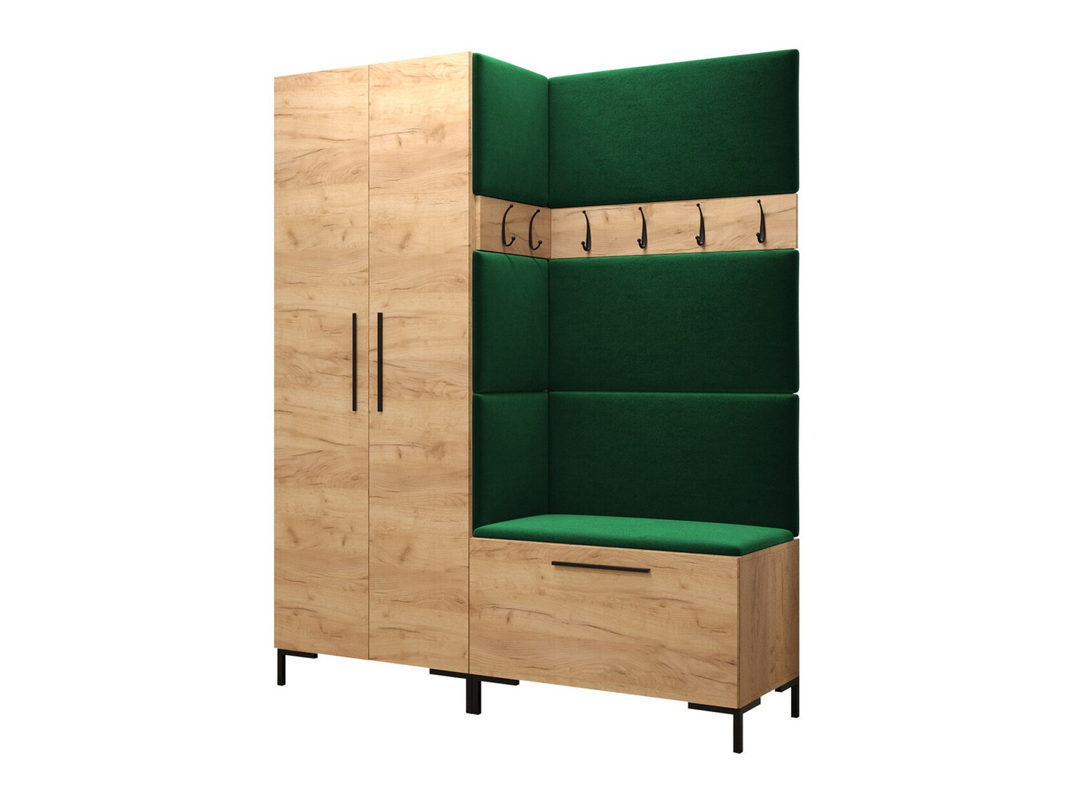 Előszoba garnitúra Tivsoa 100 (Craft tölgy)