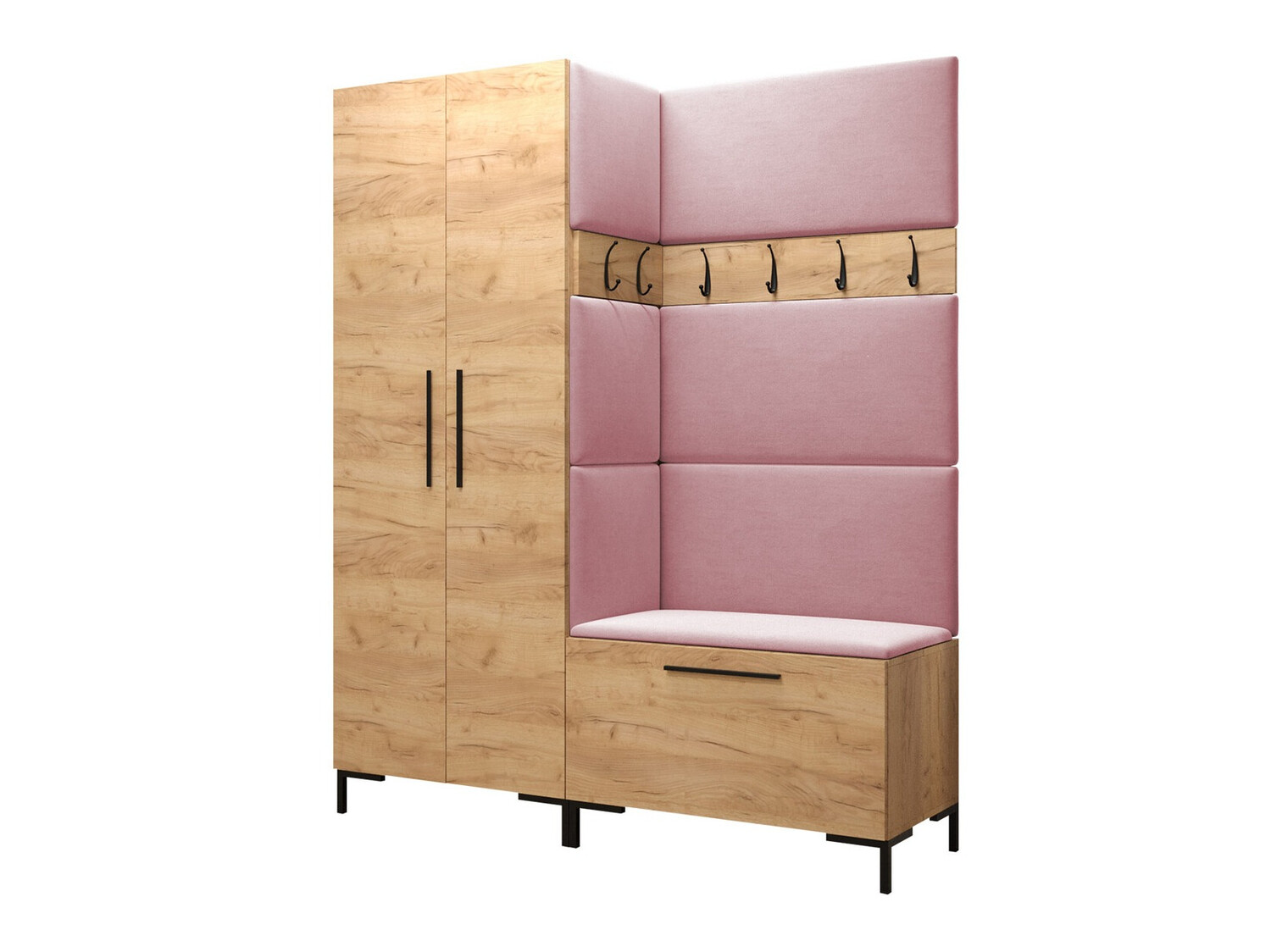 Előszoba garnitúra Tivsoa 100 (Craft tölgy)