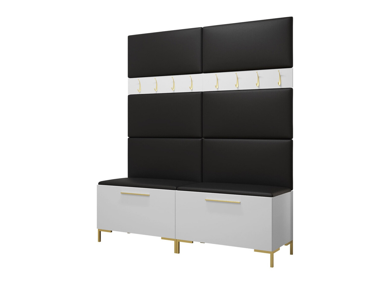 Előszoba garnitúra Nomal II (Fehér)