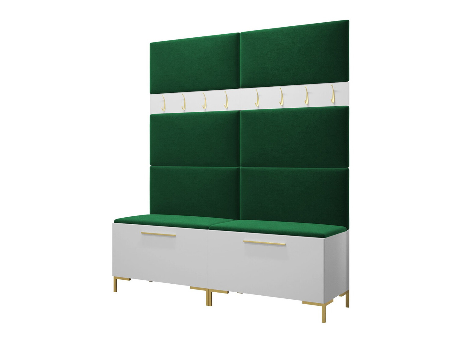 Előszoba garnitúra Nomal II (Fehér)