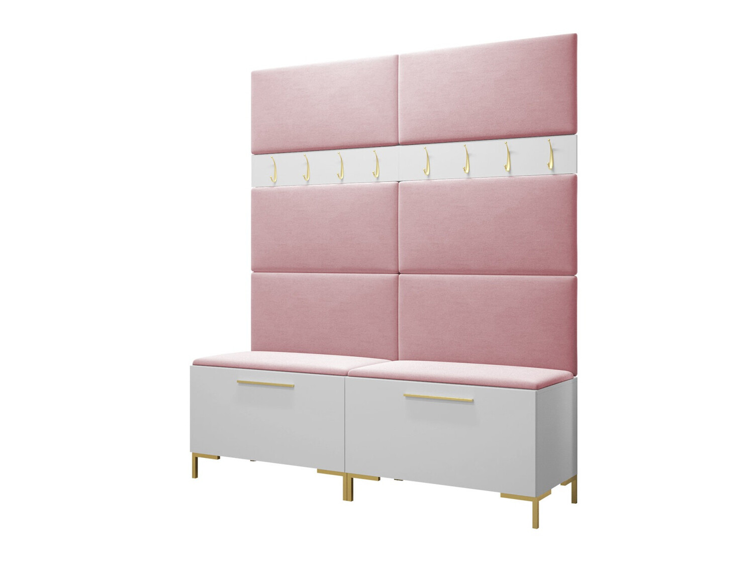 Előszoba garnitúra Nomal II (Fehér)