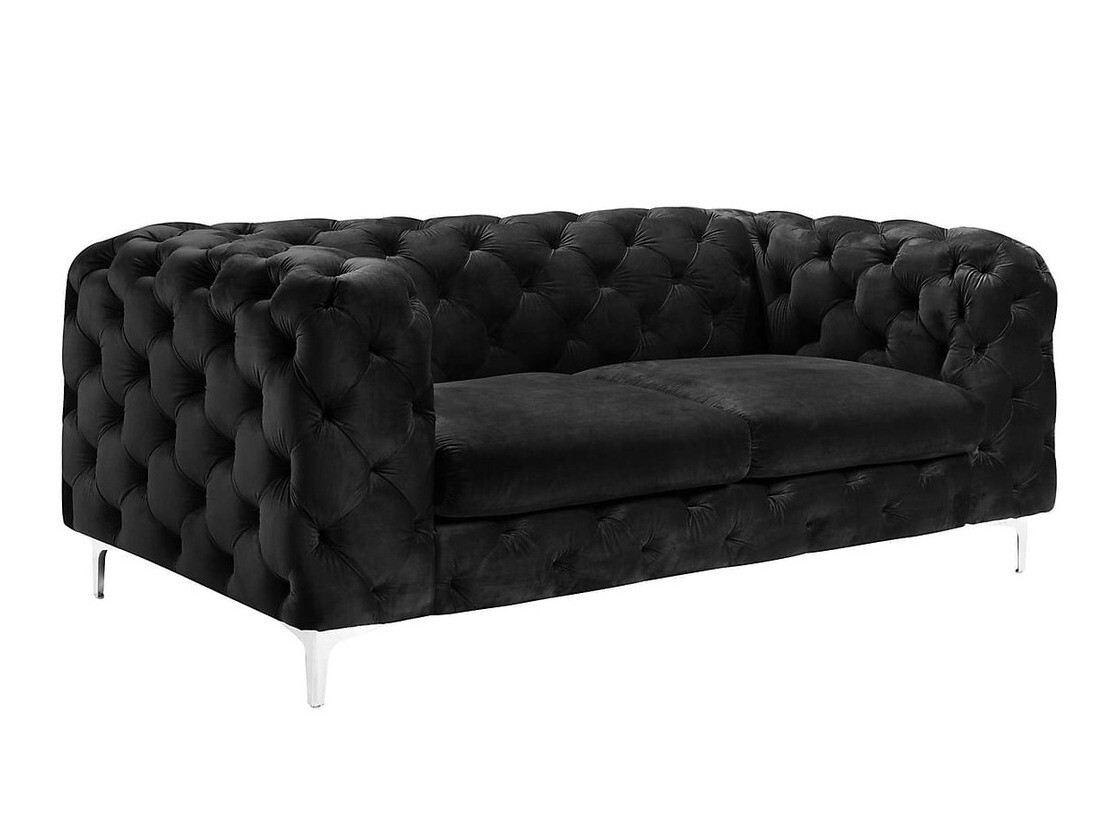 Chesterfield kanapé Irving A103 (Sötétszürke)