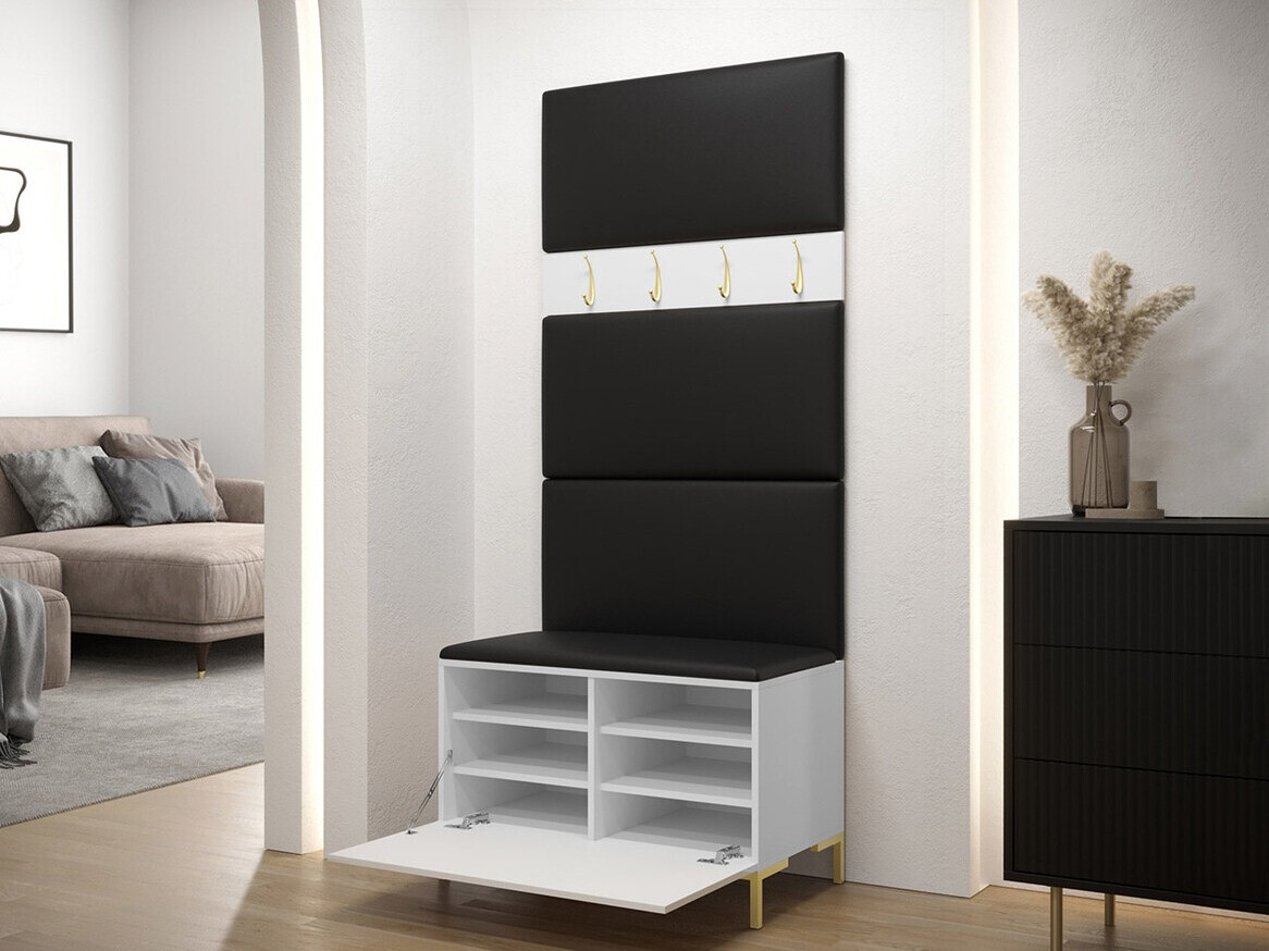 Előszoba garnitúra Nomal III (Lágy öko-bőr 017)