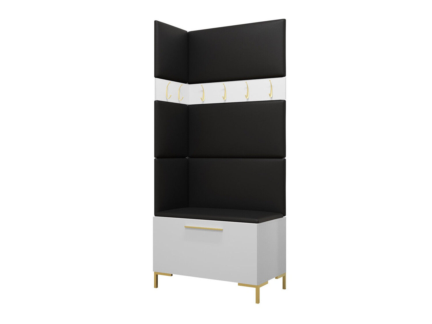 Előszoba garnitúra Nomal IV (Fehér)