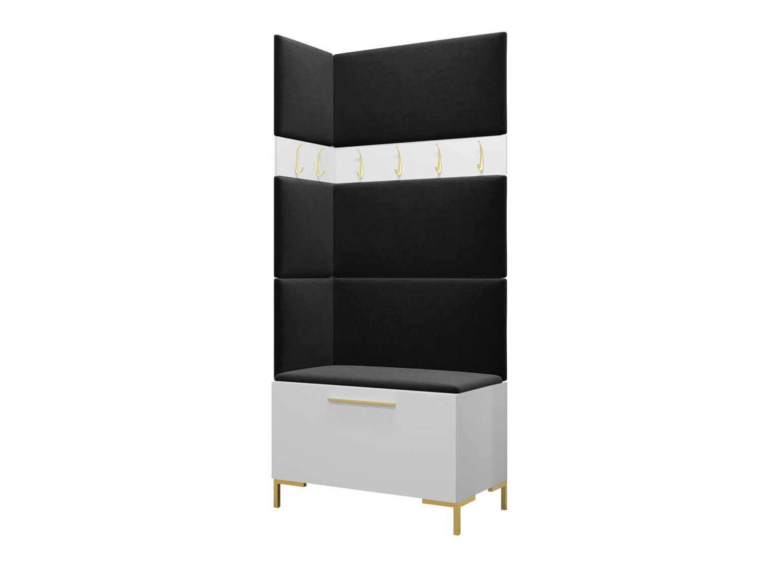 Előszoba garnitúra Nomal IV (Fehér)