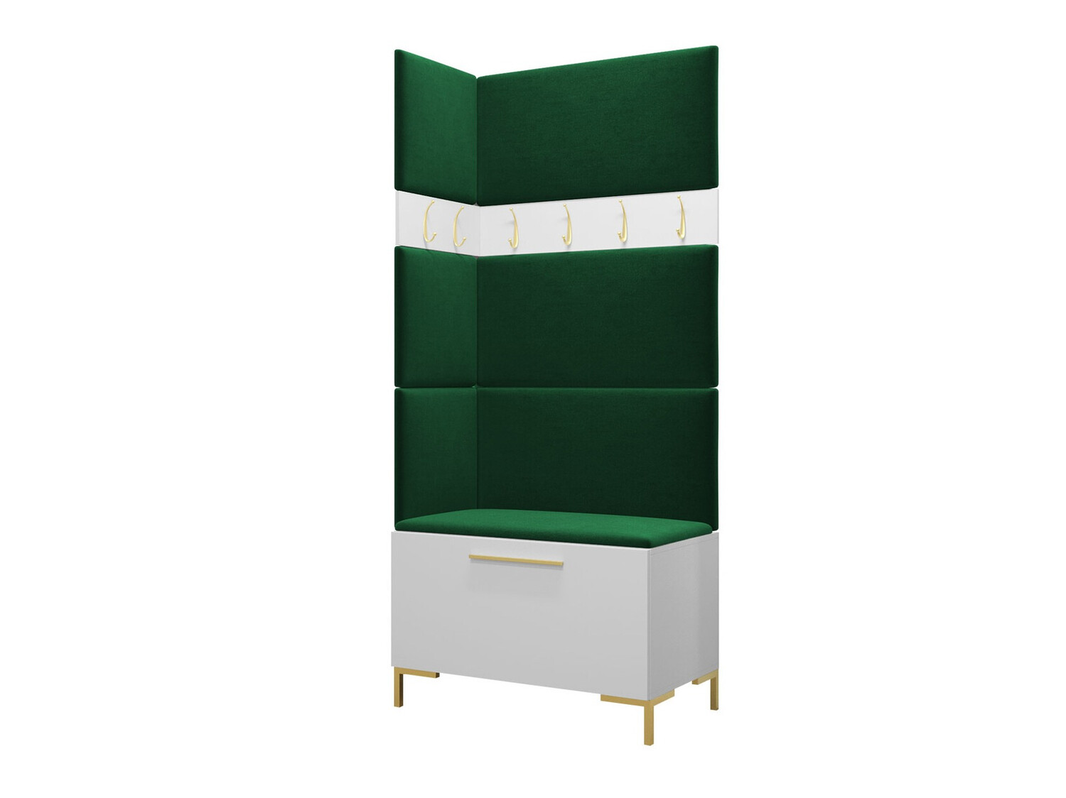 Előszoba garnitúra Nomal IV (Fehér)