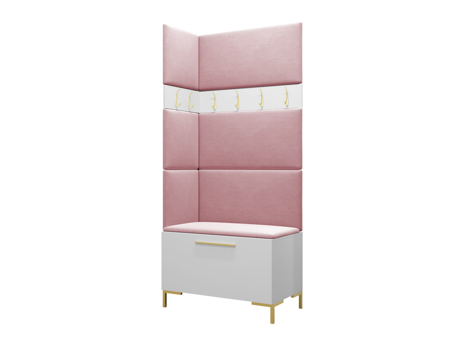 Előszoba garnitúra Nomal IV (Fehér)