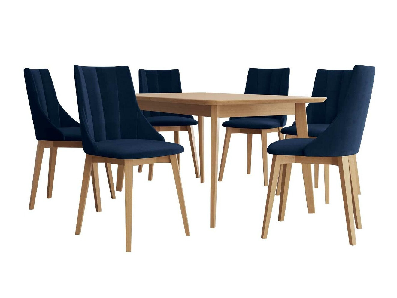 Étkezőgarnitúra Racine 139 (Barna + Magic Velvet 2216)