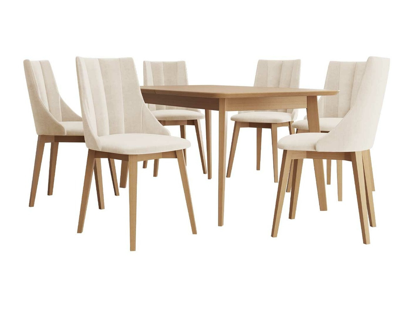 Étkezőgarnitúra Racine 139 (Barna + Magic Velvet 2250)