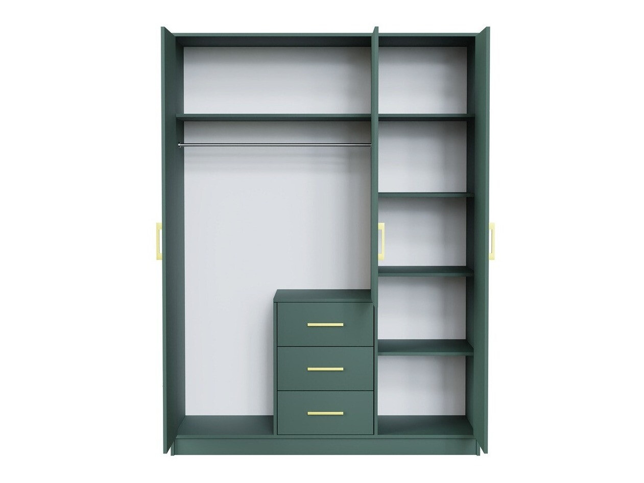 Gardróbszekrény Dortivu 111 (Zöld)