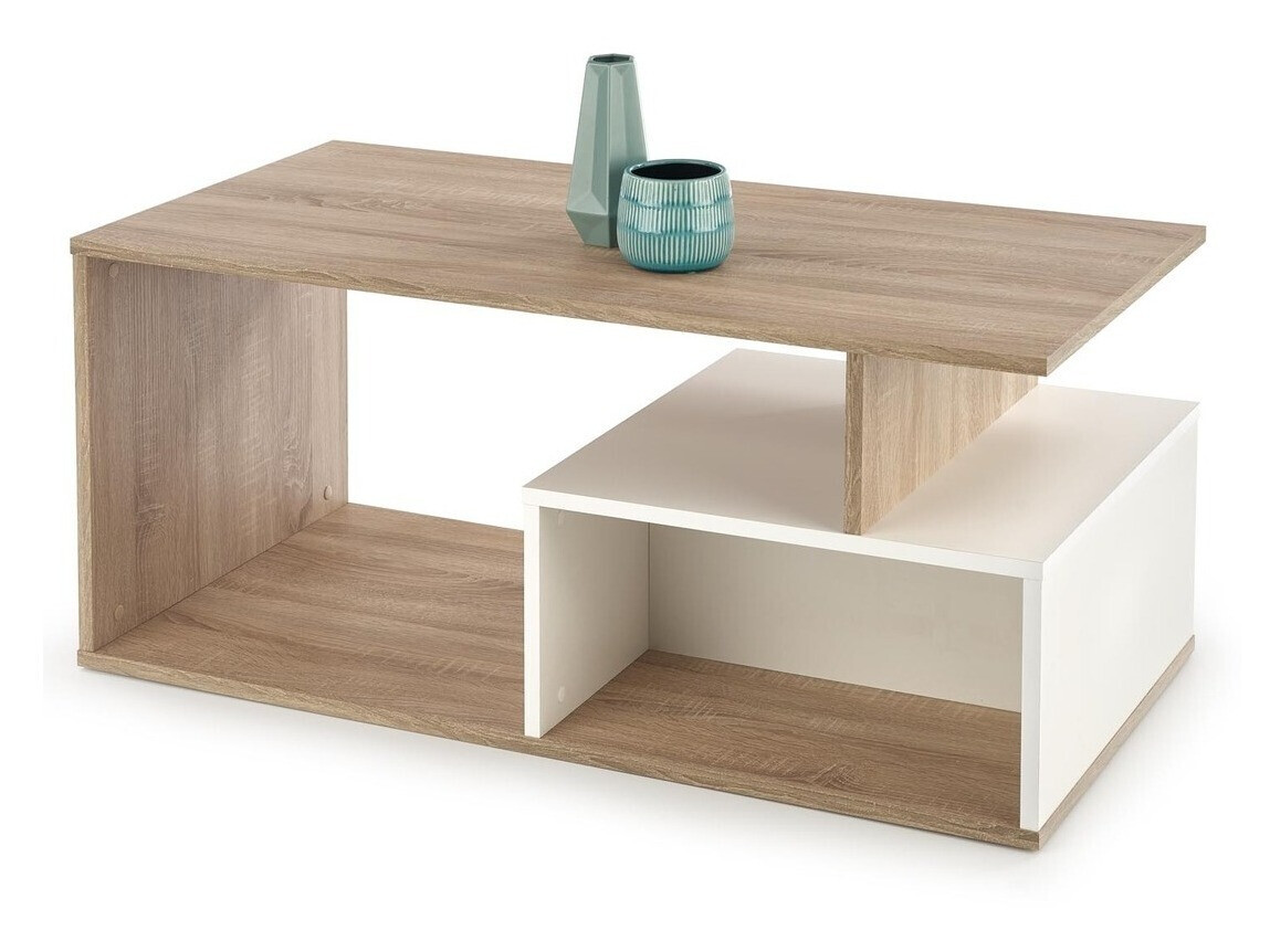 Dohányzóasztal Houston 956 (Sonoma tölgy + Fehér)