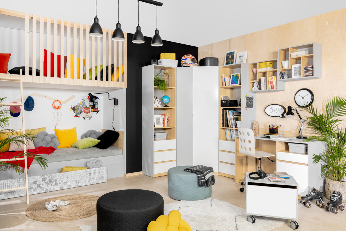 Könyvespolc Nuevaru 108 (Fényes fehér)