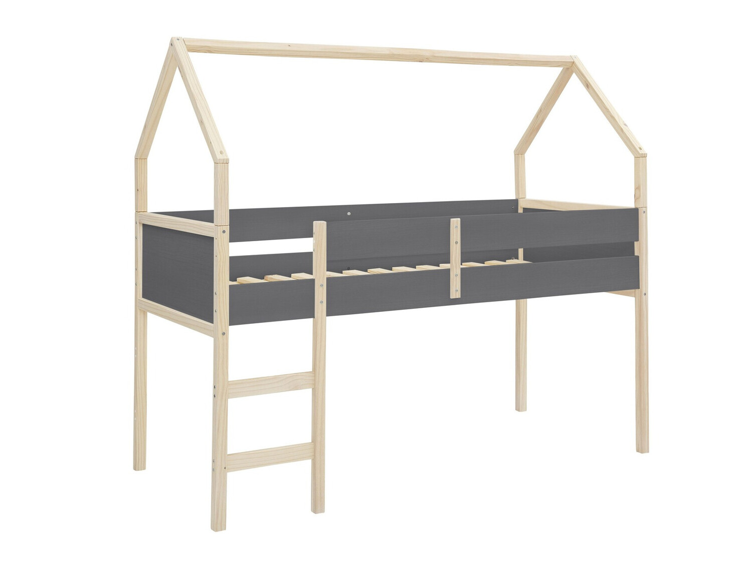 Galériaágy Fenmele 104 (Szürke + Világos fa)