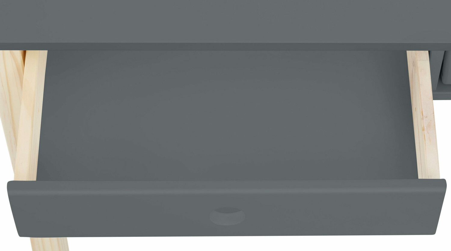 Íróasztal Fenmele 107 (Szürke + Világos fa)