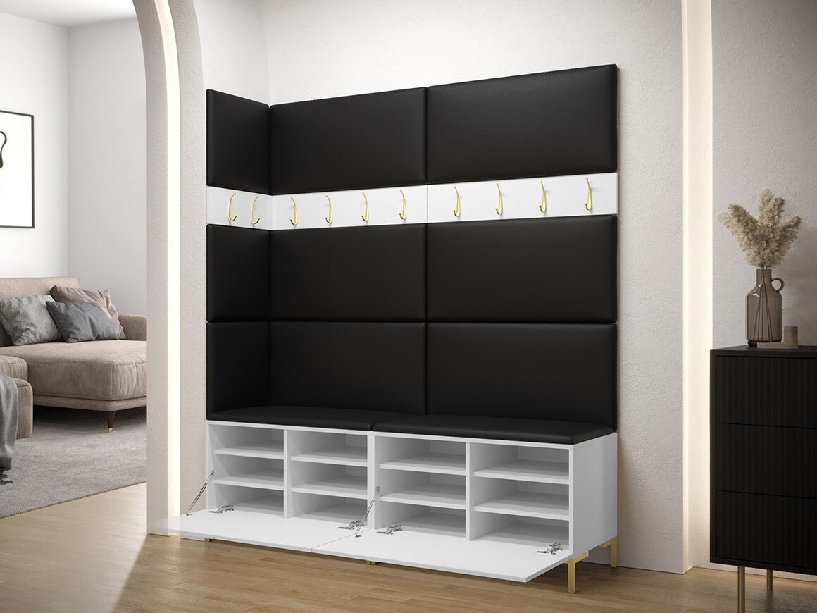 Előszoba garnitúra Nomal V (Lágy öko-bőr 017)