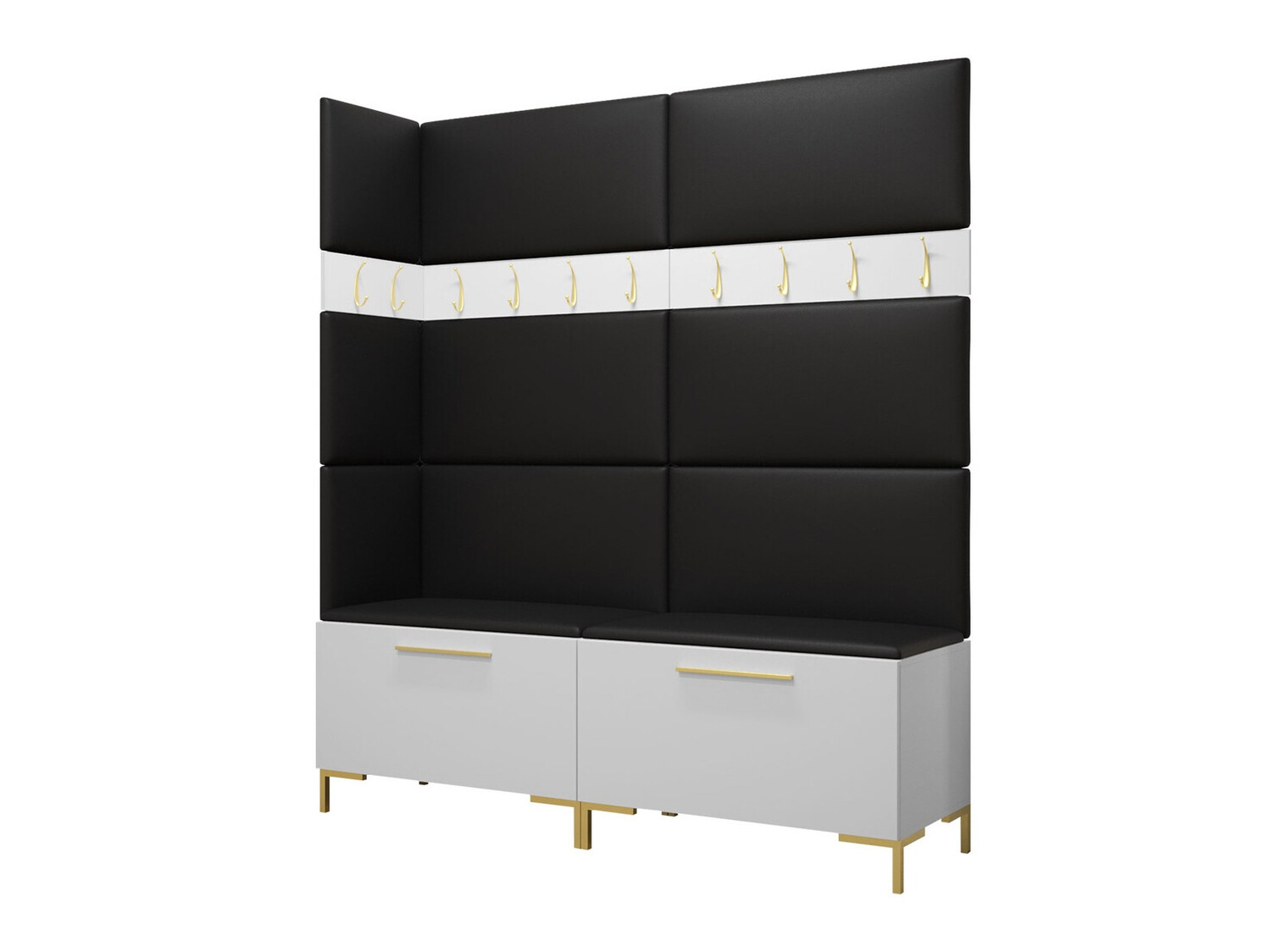 Előszoba garnitúra Nomal V (Lágy öko-bőr 011)