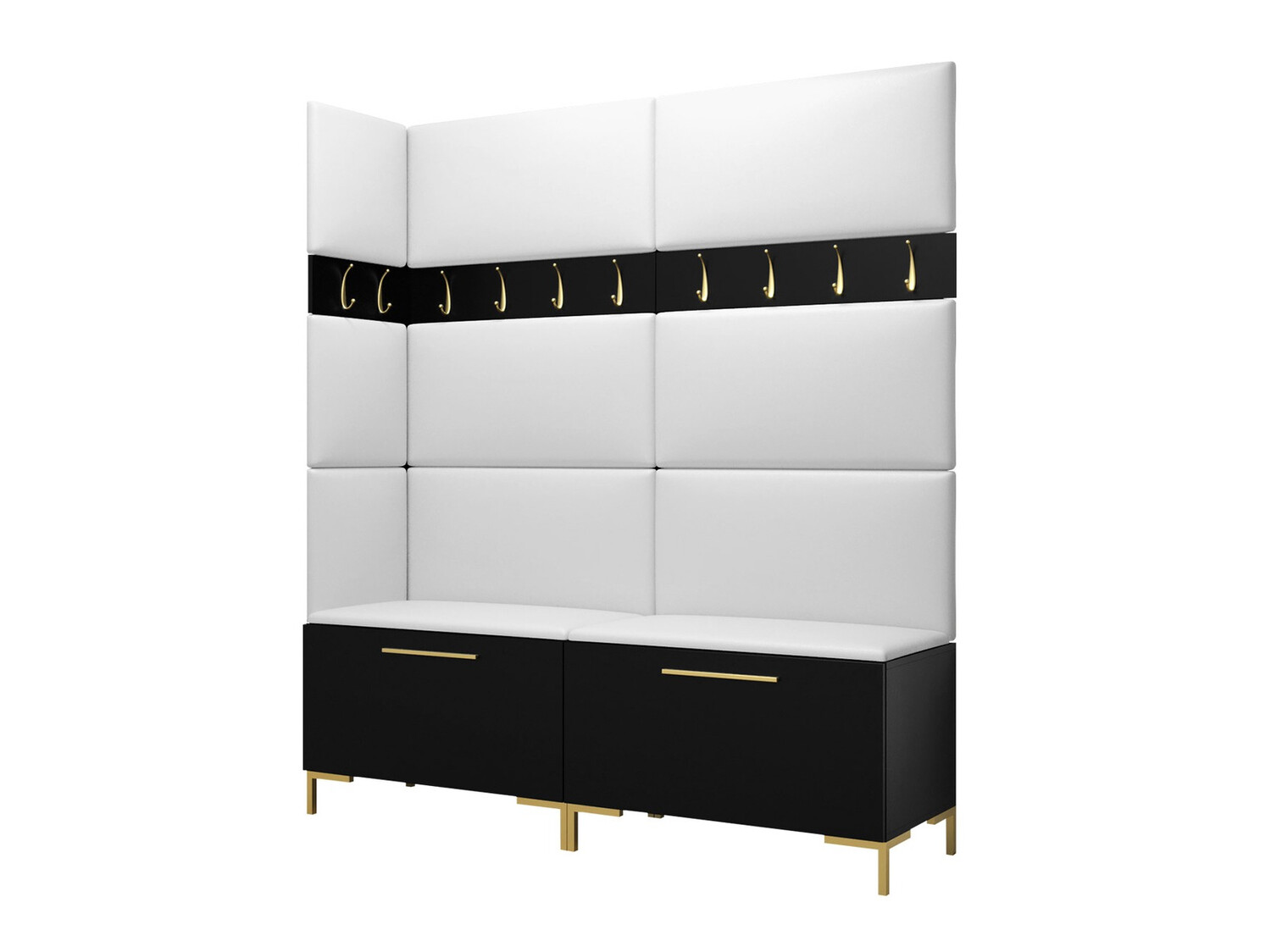 Előszoba garnitúra Nomal V (Lágy öko-bőr 017)