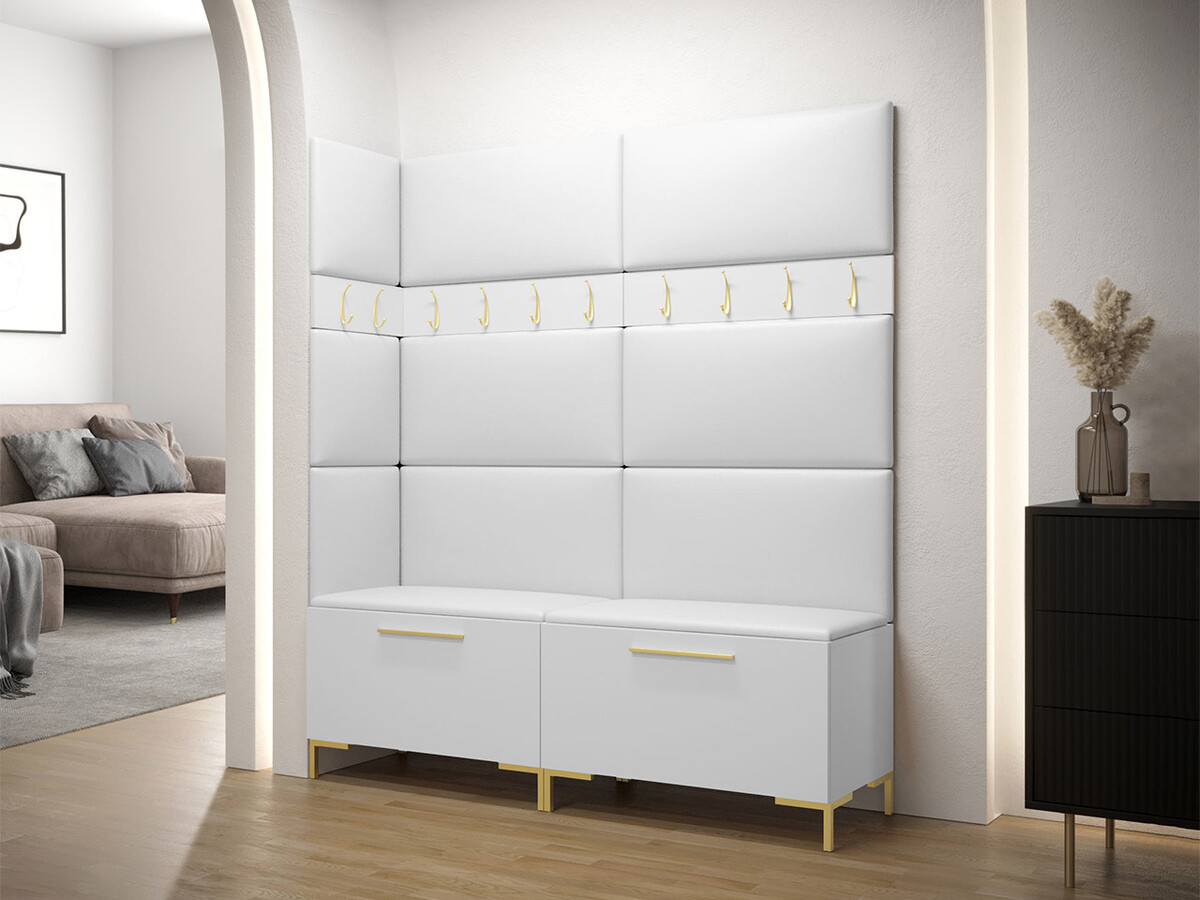 Előszoba garnitúra Tivsoa 104 (Lágy öko-bőr 017)