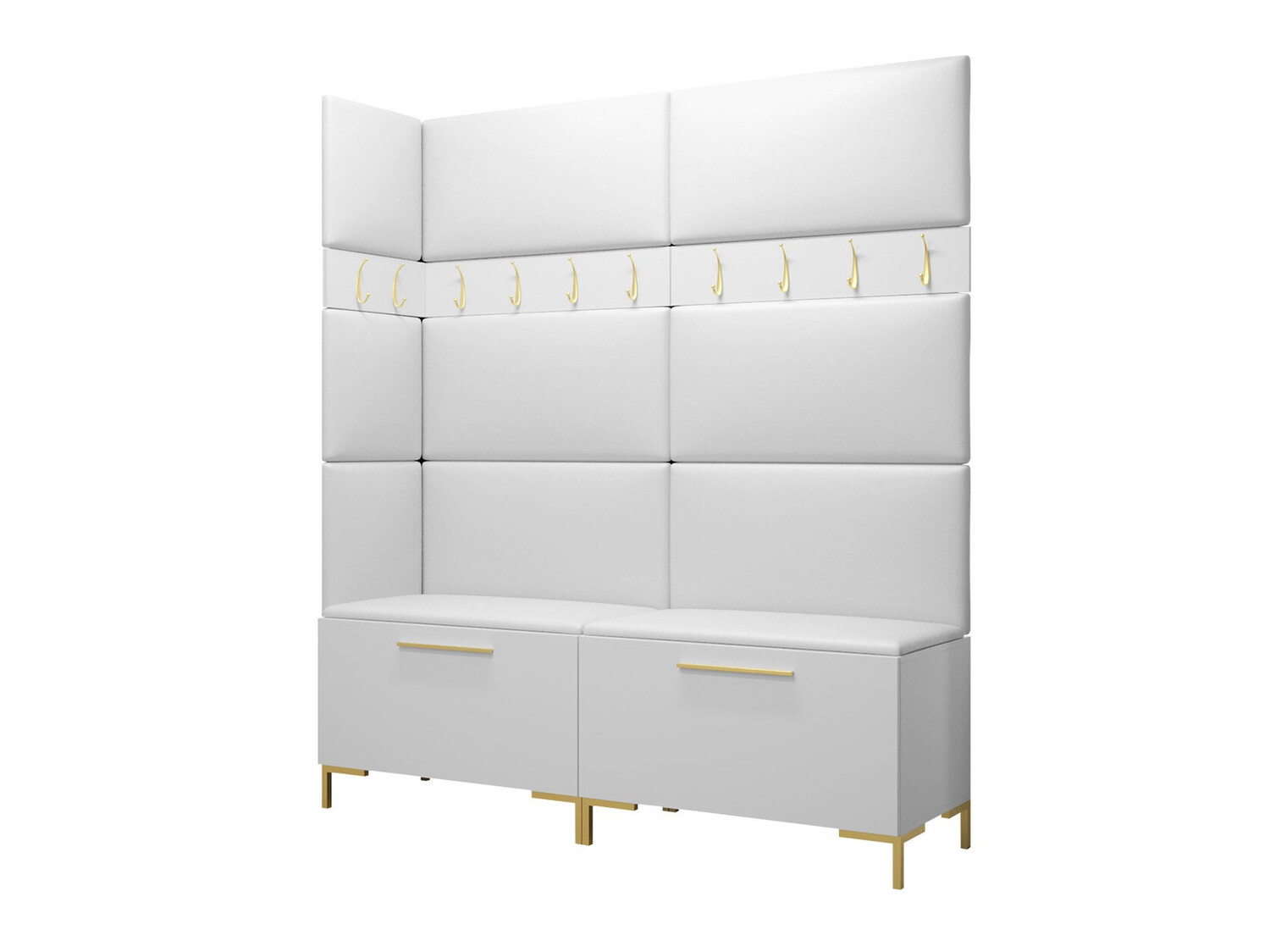 Előszoba garnitúra Tivsoa 104 (Lágy öko-bőr 017)