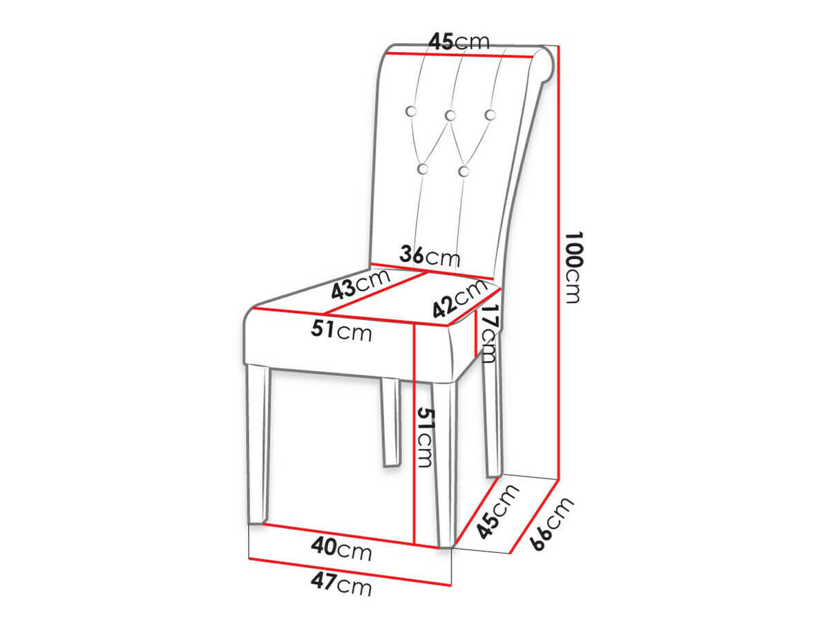 Étkezőgarnitúra Racine 143 (Fehér + Magic Velvet 2216)