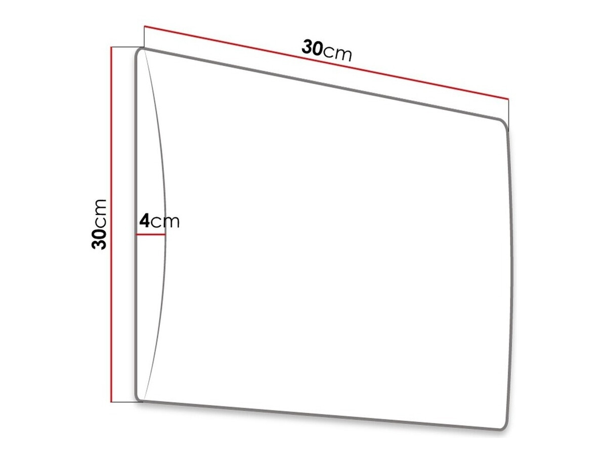 Puha falpanel Comfivo Ovis II (Soft 011) (30x30)