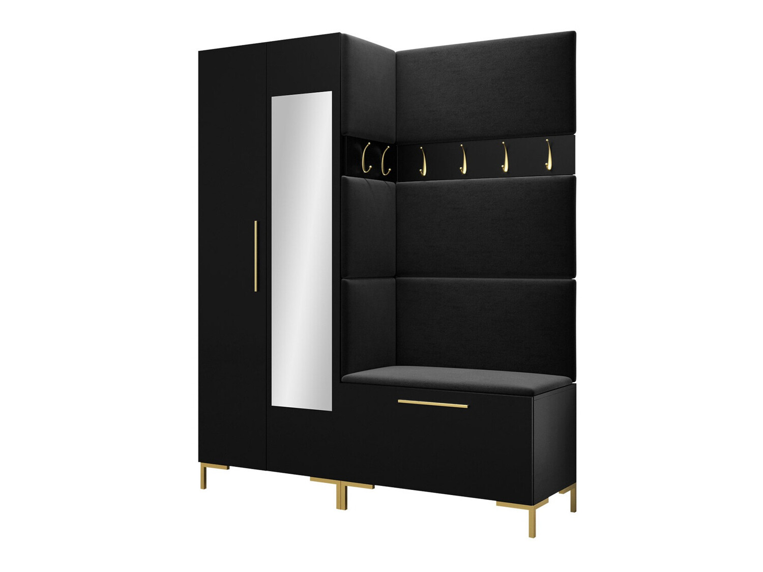 Előszoba garnitúra Nomal IX (Lágy öko-bőr 011)