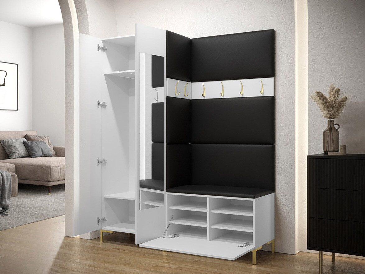 Előszoba garnitúra Nomal IX (Lágy öko-bőr 017)