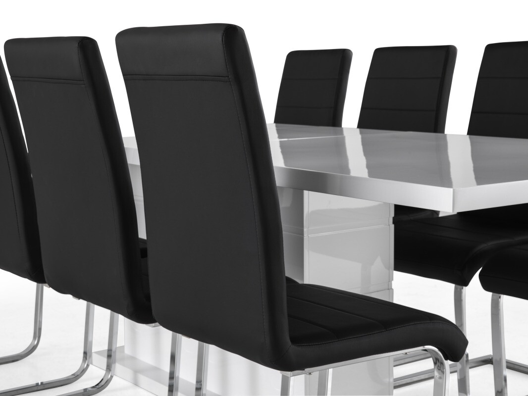 Étkezőgarnitúra Scandinavian Choice 626 (Fekete + Ezüst)