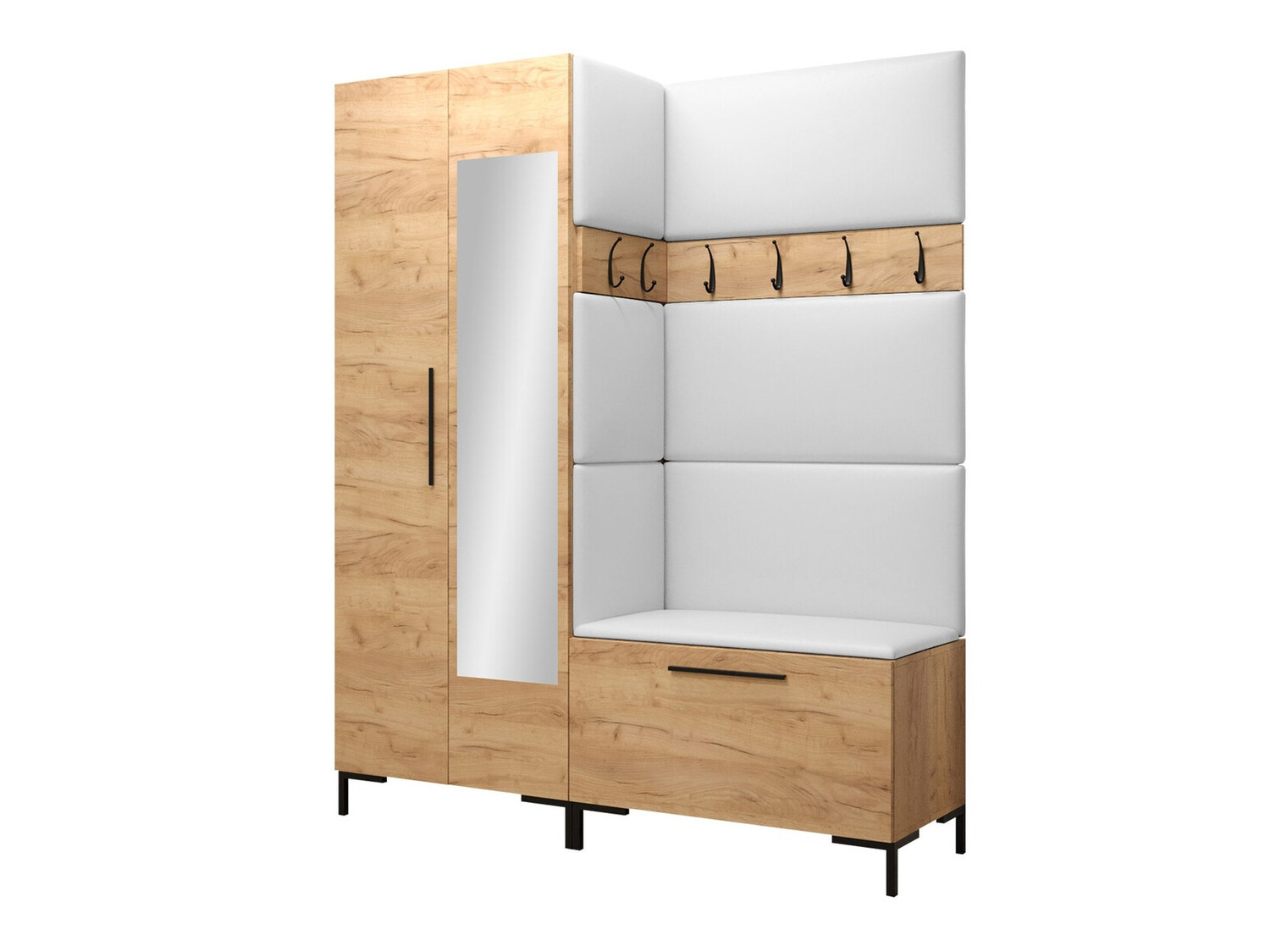 Előszoba garnitúra Tivsoa 107 (Öko bőr Soft 017)