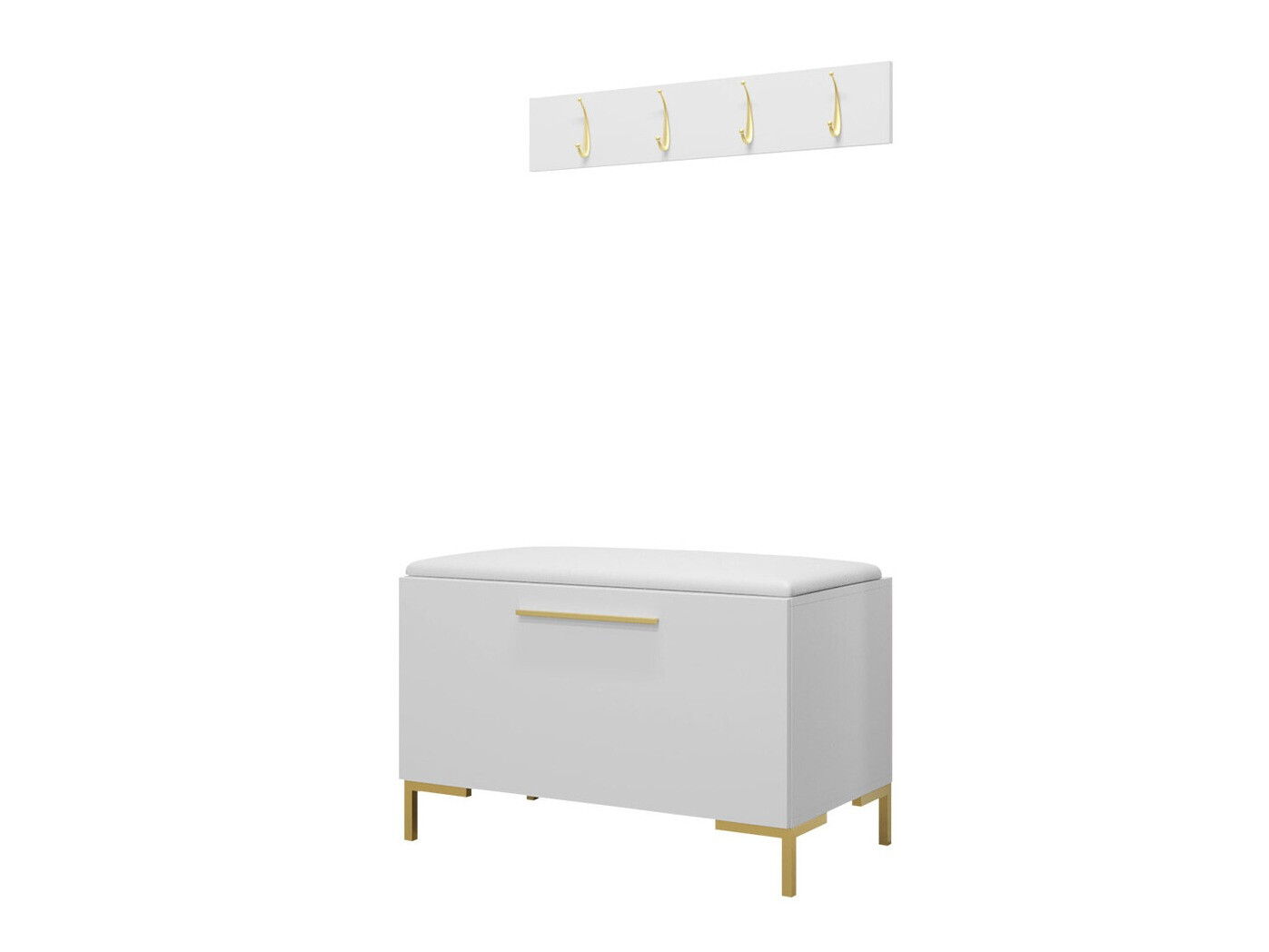 Előszoba garnitúra Tivsoa 108 (Lágy öko-bőr 017)