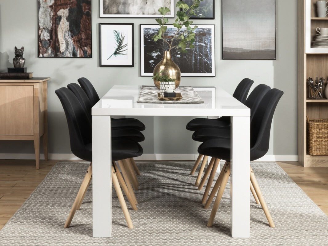 Étkezőgarnitúra Andrarum 175 (Szürke + Barna)