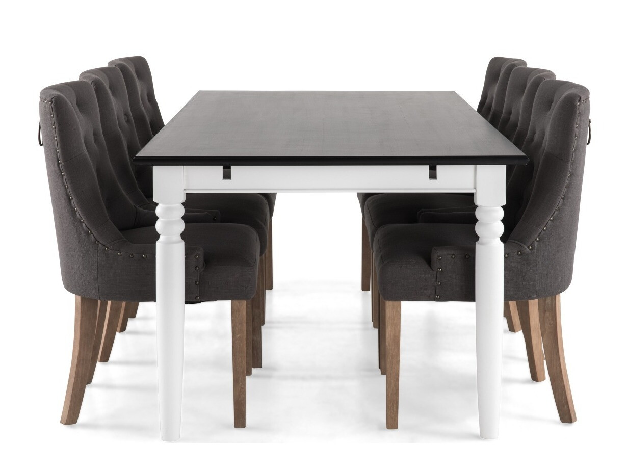 Étkezőgarnitúra Scandinavian Choice 593 (Szürke + Barna)