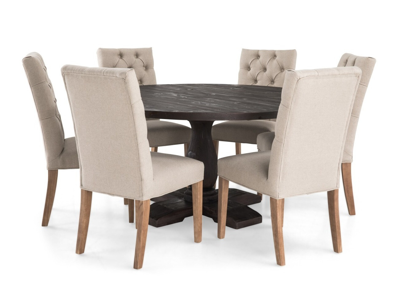 Étkezőgarnitúra Scandinavian Choice 634 (Beige + Barna)